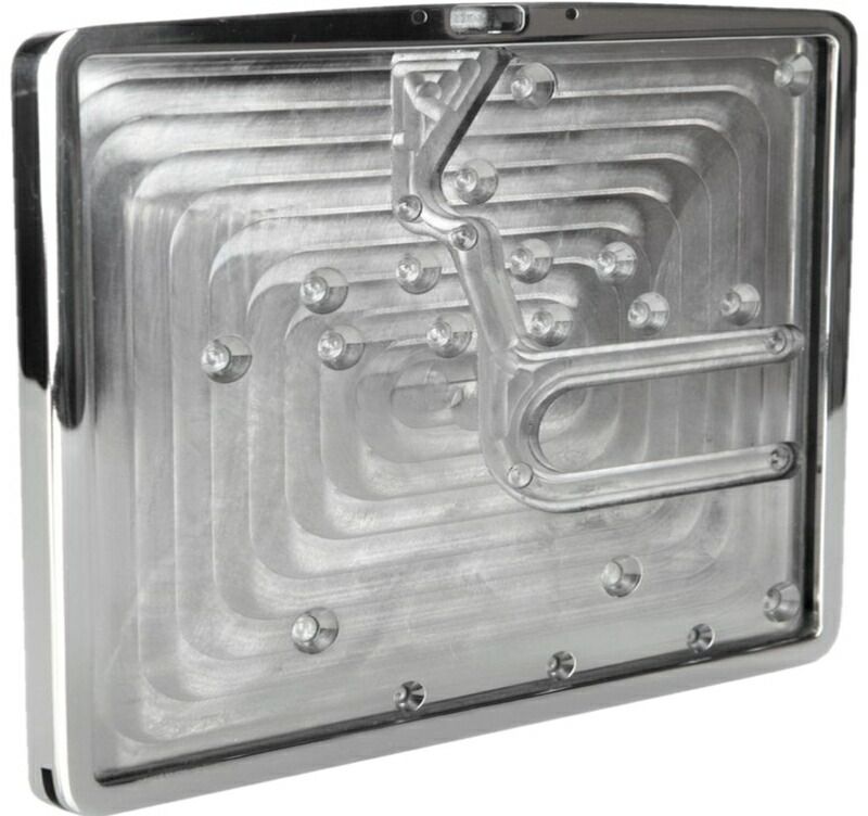 ライセンスプレートフレーム ポリッシュ