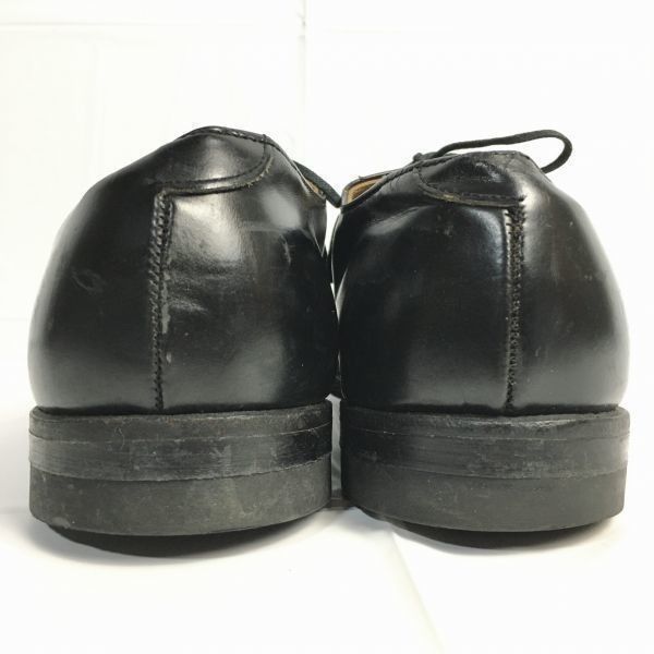 試着交換OK！70s/Vintage/76年製★US NAVYサービスシューズ★D.J.LEAVENWORTH【黒/BLACK/size10/27.5-28.0】メンズ/オックスフォード dress shoes菅NO.ZD-75 #BUZZBERG