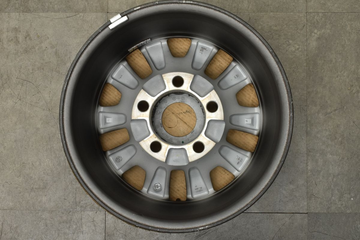 トヨタ 純正ホイール ランクル70 再販 16×7J PCD150 5H ET±0 265/70R16 YOKOHAMA GEOLANDAR i/T-S スタッドレス バリ溝 送料無料] 新車外し☆トヨタ ランクル 70 純正 ホイール 16インチ 16