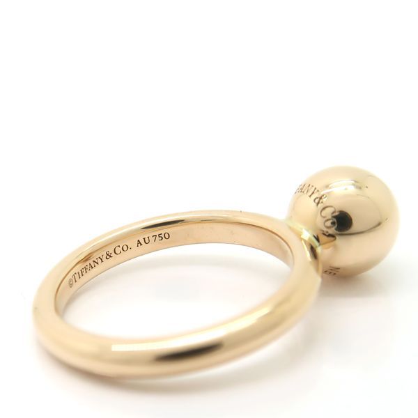 TIFFANY&Co. ハードウェア ボールリング K18PG ピンクゴールド