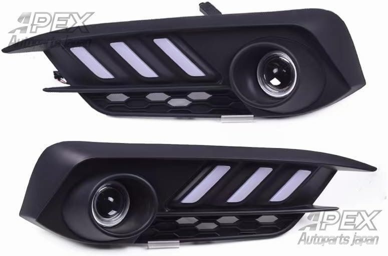 ホンダ CIVIC シビック FCシビック LED イカリング プロジェクター ディライト LEDウィンカー フォグランプカバー一体型ZYL878 FFCRYSTALESIA_COM