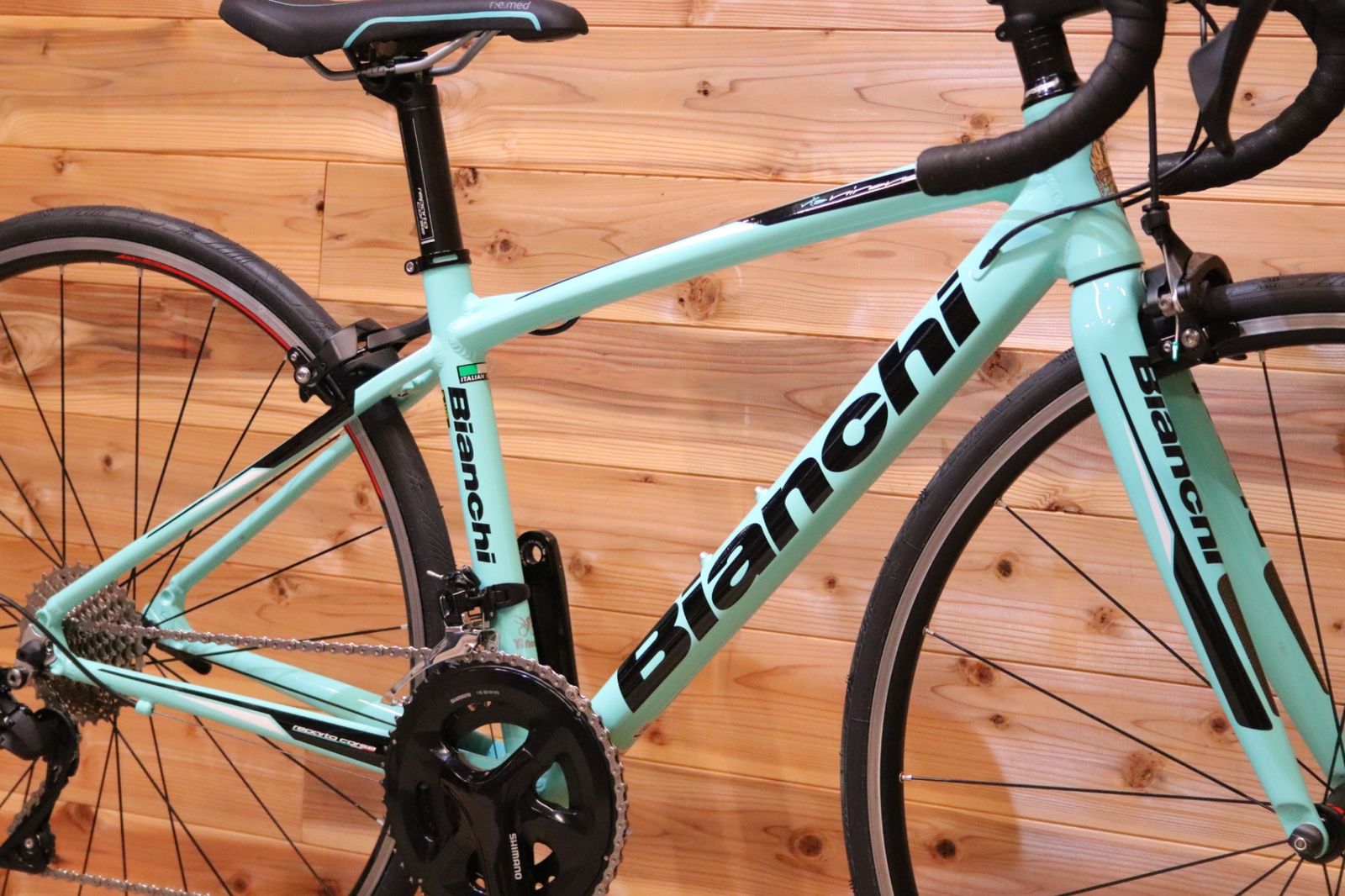 ビアンキ BIANCHI ヴィアニローネ VIA NIRONE 7 RIM 2020モデル 41サイズ シマノ 105 R7000 MIX 11S アルミ ロードバイク 広島店