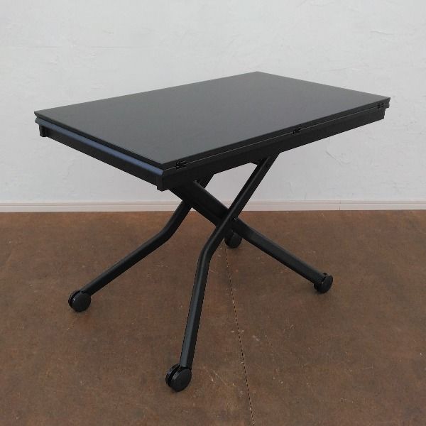 送料無料！】 昇降式 ダイニングテーブル Lehtes レフテス 良品