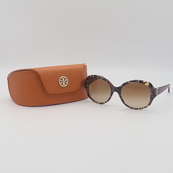 良品 トリーバーチ TY7085 1476/13 55ロ18 135 2N べっ甲