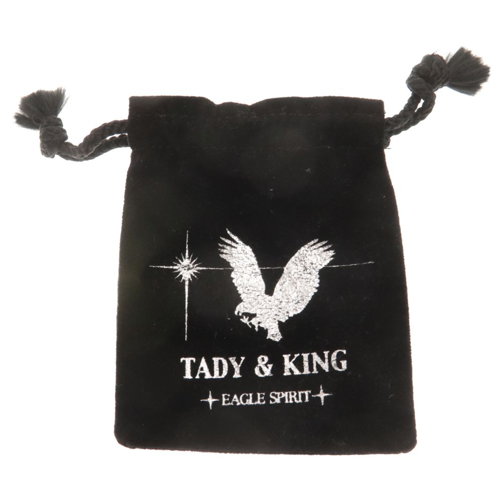 TADY & KING (タディアンドキング) イーグルメタル付き平打ちリング 