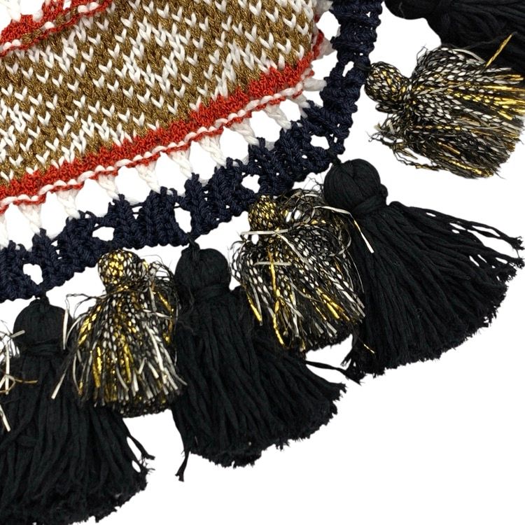 m*⋆様 【美品】Mame Kurogouchi(マメクロゴウチ) フリンジ ニ m*⋆様 【美品】Mame Kurogouchi(マメクロゴウチ) フリンジ ニ