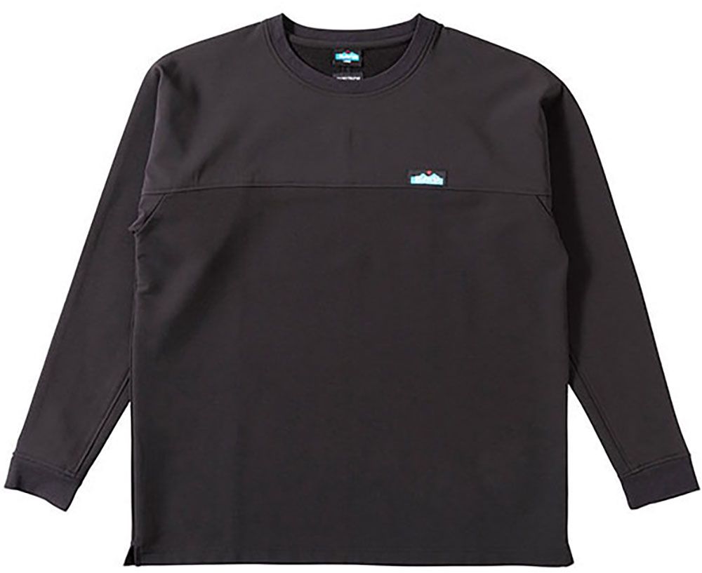 カブー KAVU アウトドア カブー メンズ シェルテックウォームシャツ シャツ ロンティー 長袖 Tシャツ キャンプ 長袖シャツ トップス 19821710 001 ブラック