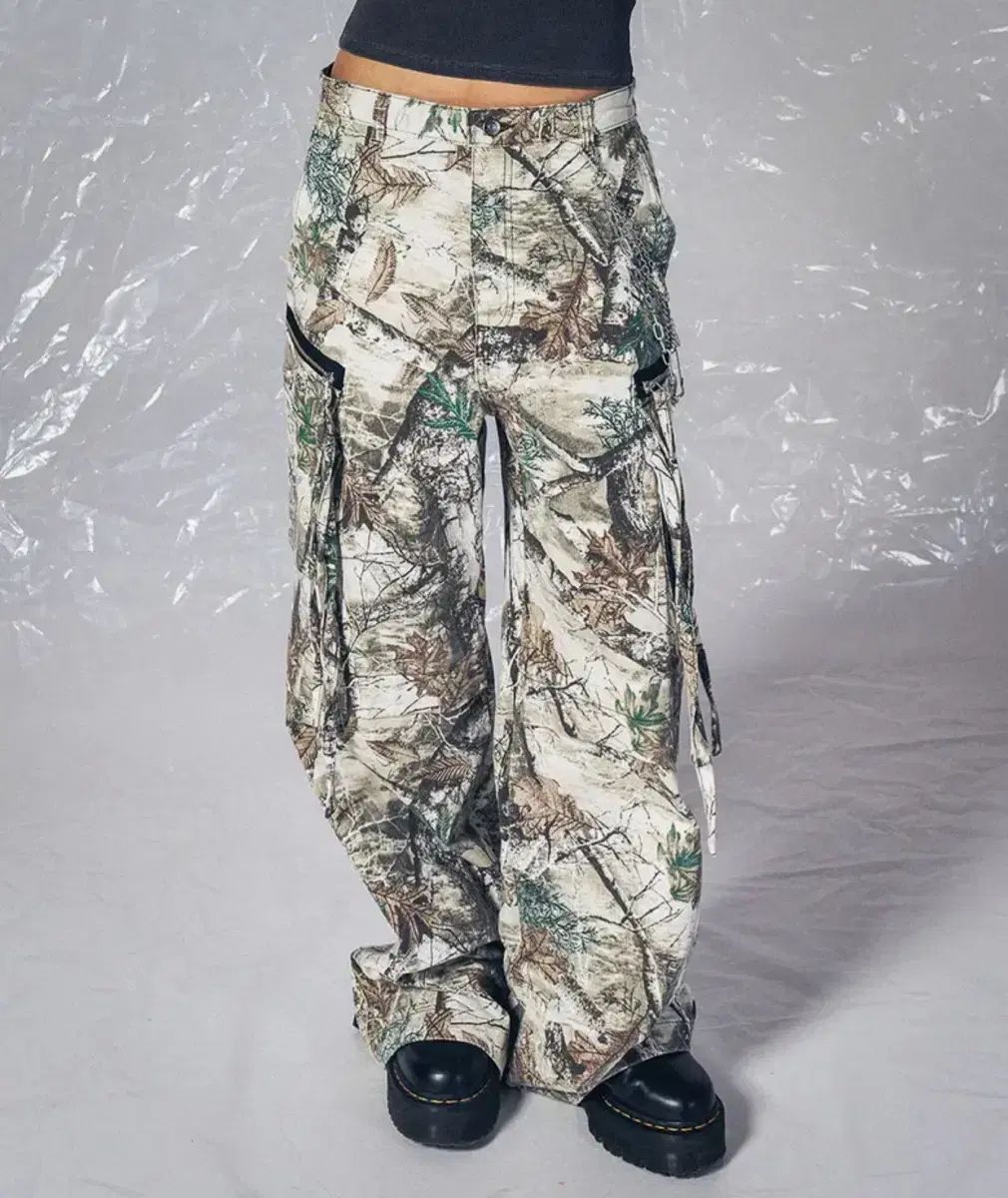 スキムインダスティング リアルツリー カーゴパンツ M