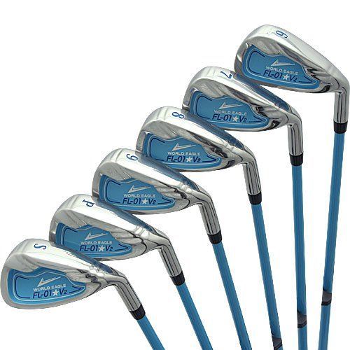 数量 ブルー アイアンセット 右用WE-JF01-iS-LR-BLL レディース EAGLE ワールドイーグル FL-01-V2 WORLD