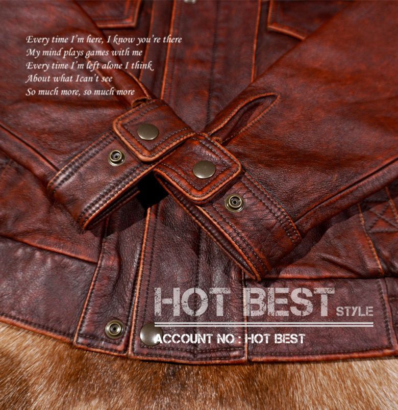 1.1mm カウハイド スタンダードスタイル シングル ライダース 牛革