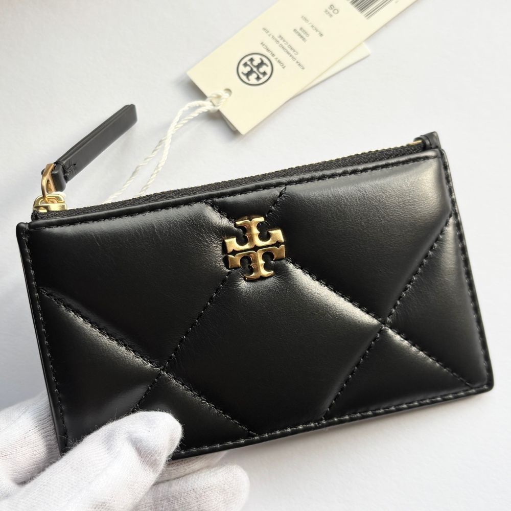 トリーバーチ Tory Burch キラ ダイヤモンドキルト ジップカード