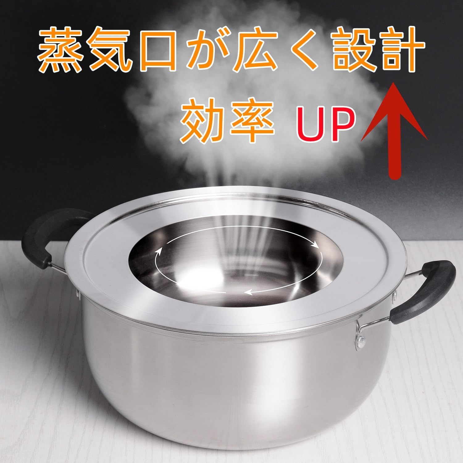 ステンレス製 蒸し器 せいろ 楽天市場】蒸し器 ステンレス 3サイズセット S M L 直径23cm
