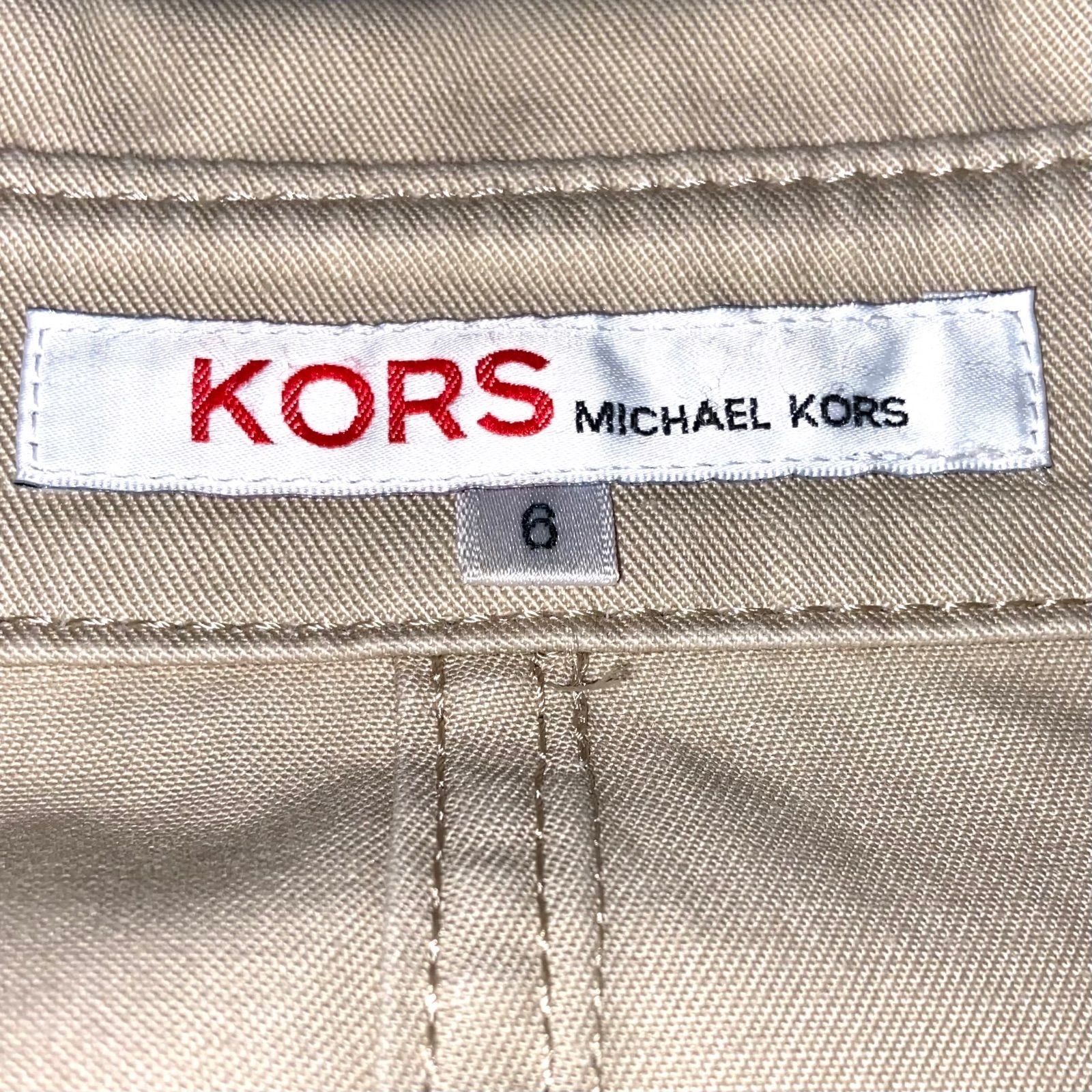 MICHAEL KORS】マイケルコース サファリ調ジャケット ベージュ M