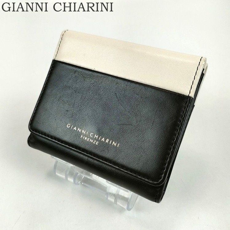 値下げ‼️ GIANNI CHIARINI ブラック三つ折り財布 楽天市場】【訳あり