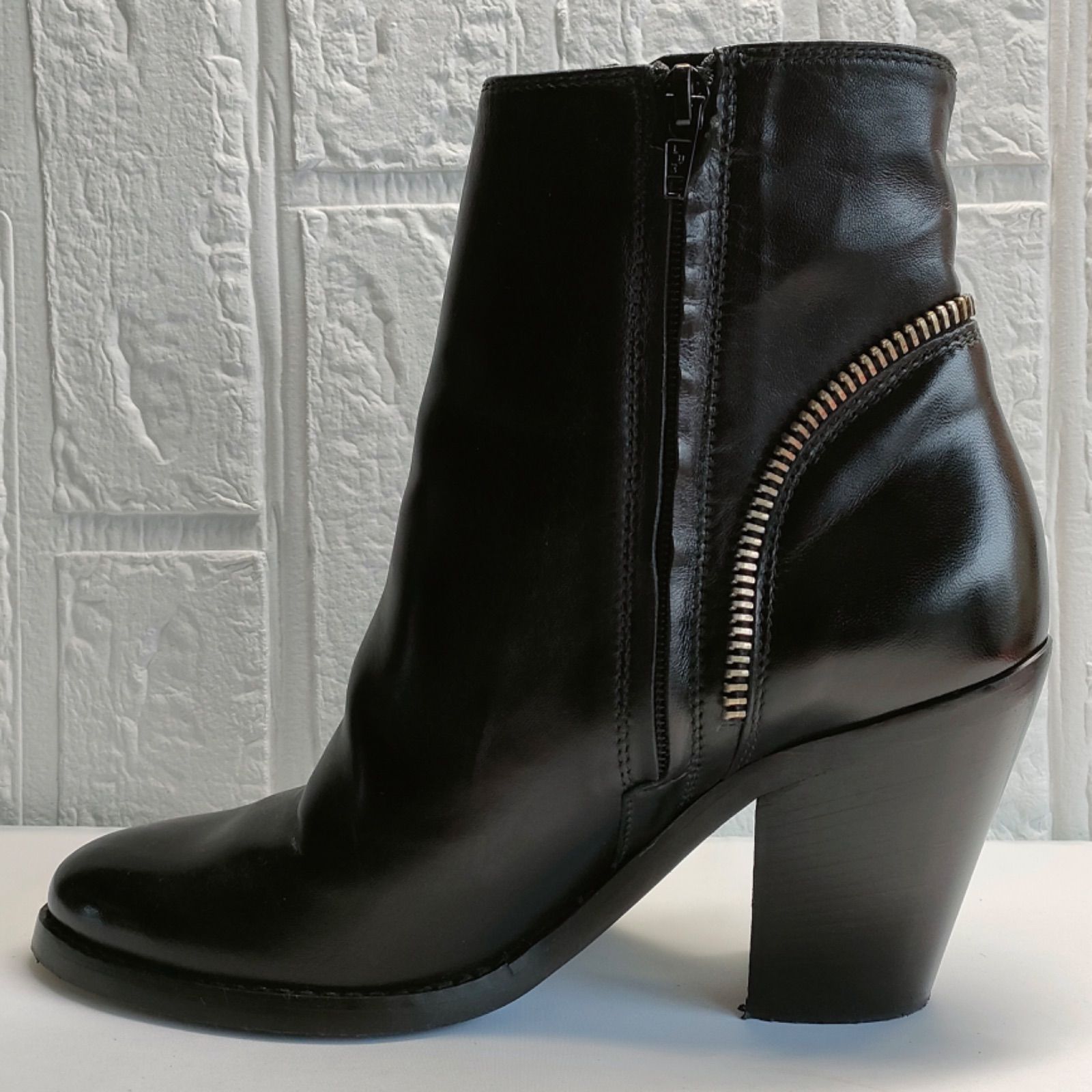 染め替え】DIESEL/ディーゼル/ブーツ/ショートブーツ/ブラック/黒色