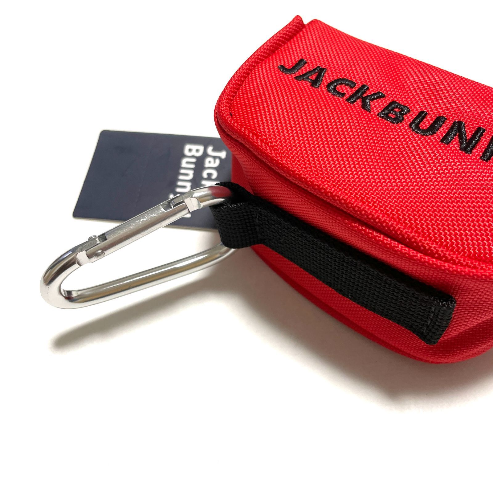 新品】ジャックバニー ボールケース ゴルフ レッド 赤 Jack