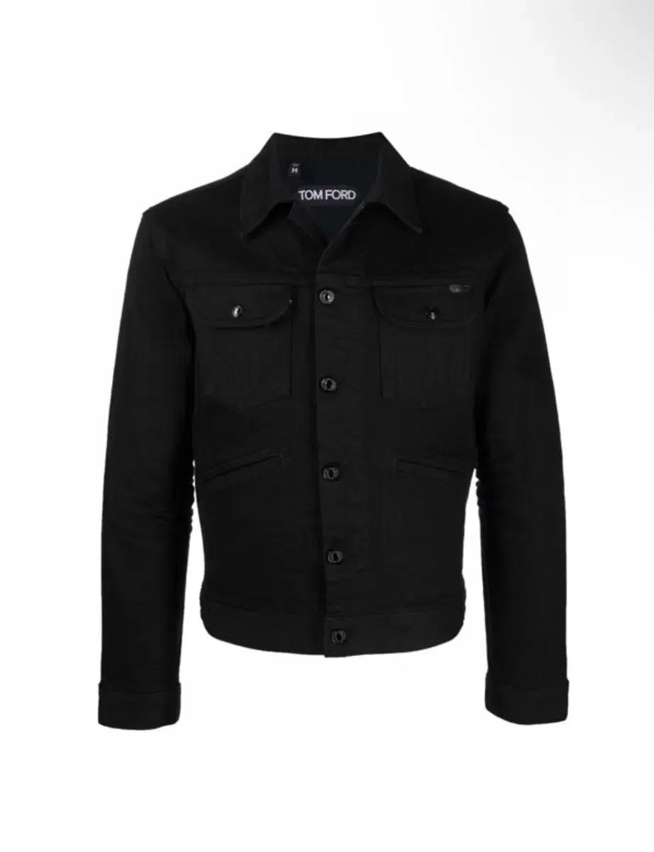 L TOMFORD TOM FORD(トムフォード) メンズ ウォッシング ウエストン デニム トラッカー ジャケット 黒