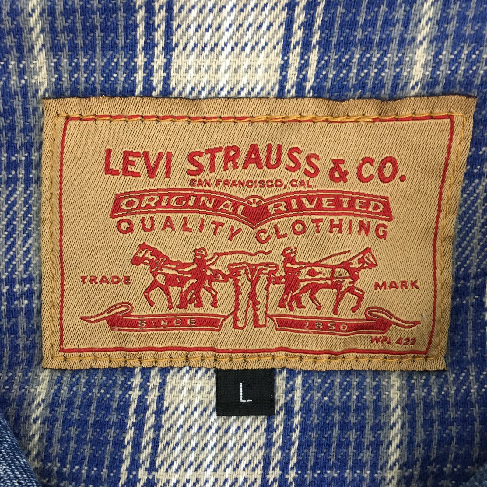 LEVI’Sリーバイス⭐︎デニムジャケット⭐︎Gジャン Levi's - リーバイス 刺繍 スカGジャンの通販 by gold's shop