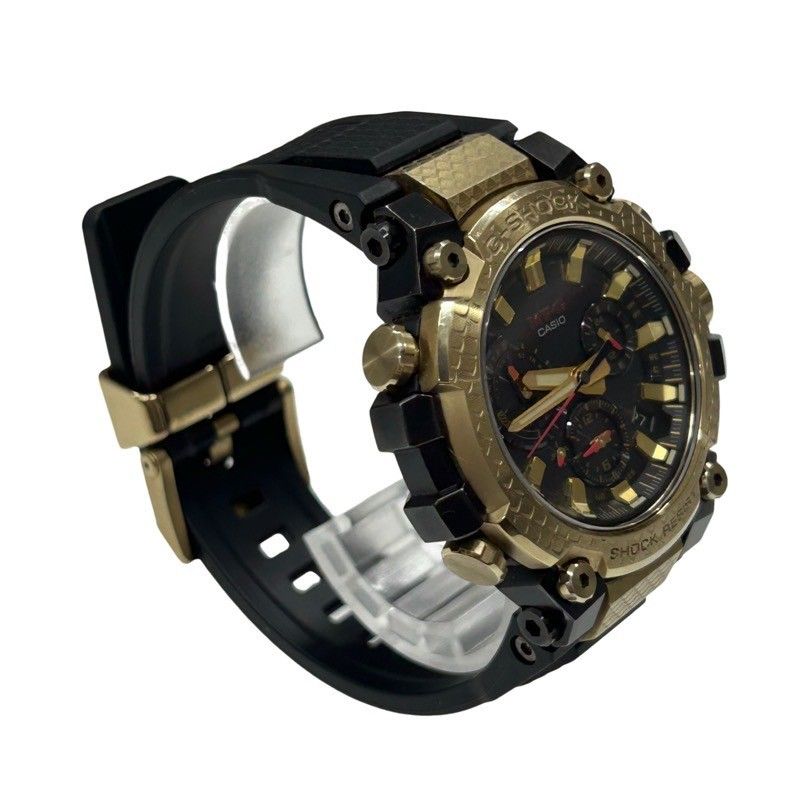 CASIO カシオ G SHOCK 金の龍 MTG 9 AJR 腕時計メンズ ソーラー電波クォーツ ブラック文字盤 動作品