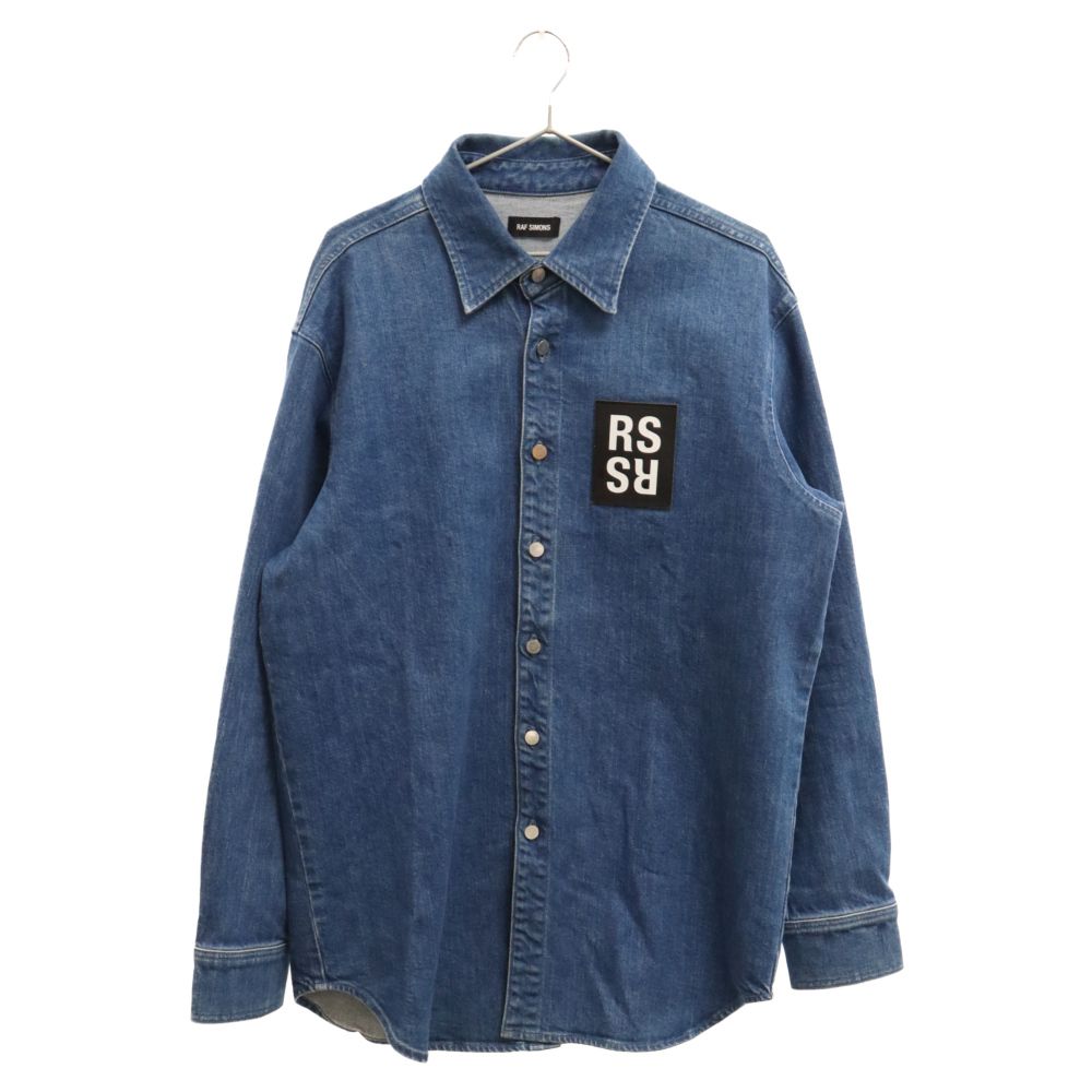 RAF SIMONS 19AW Carry Over Denim Shirt RAF SIMONS Carry Over Denim