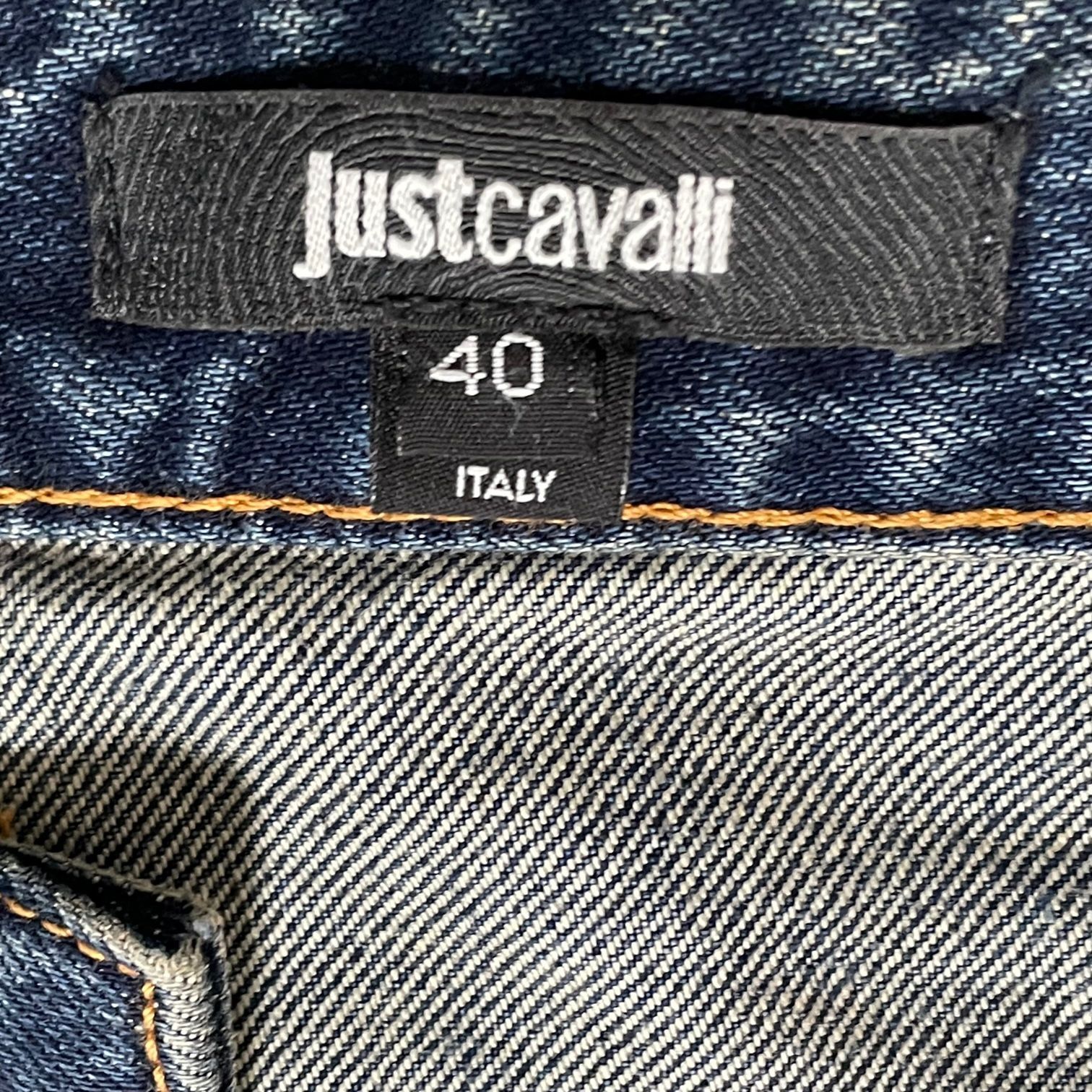 ☆タグ付き新古品☆ MADE IN ITALY製 Just Cavalli スタッズ付き
