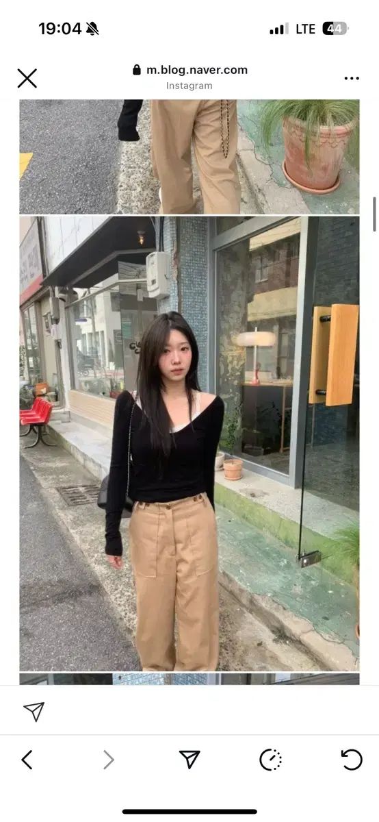 ローウェル grove pants beige ルプレーン ヴェルニ