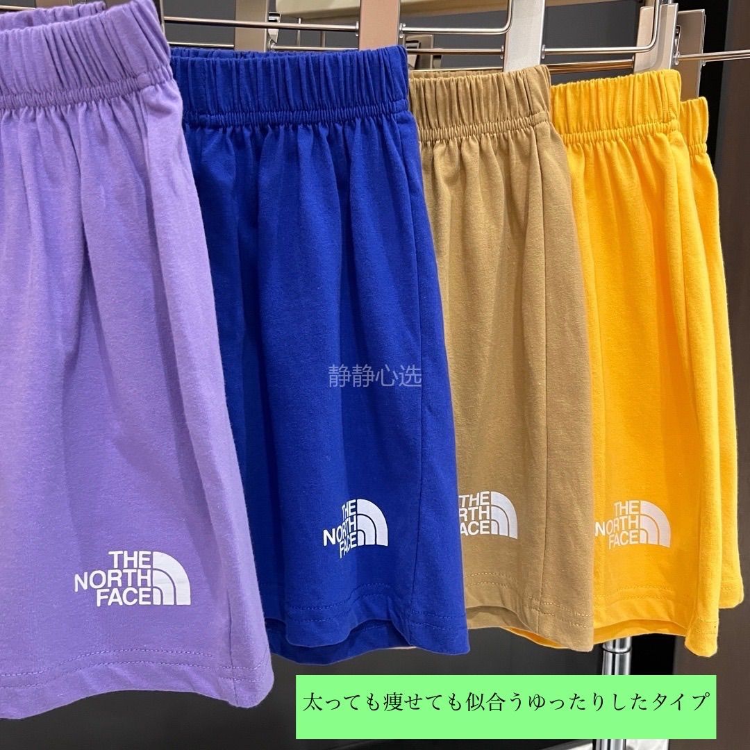 【夏限定】【2点セット】ザノースフェイス　半袖半ズボン　上下セット　ことも