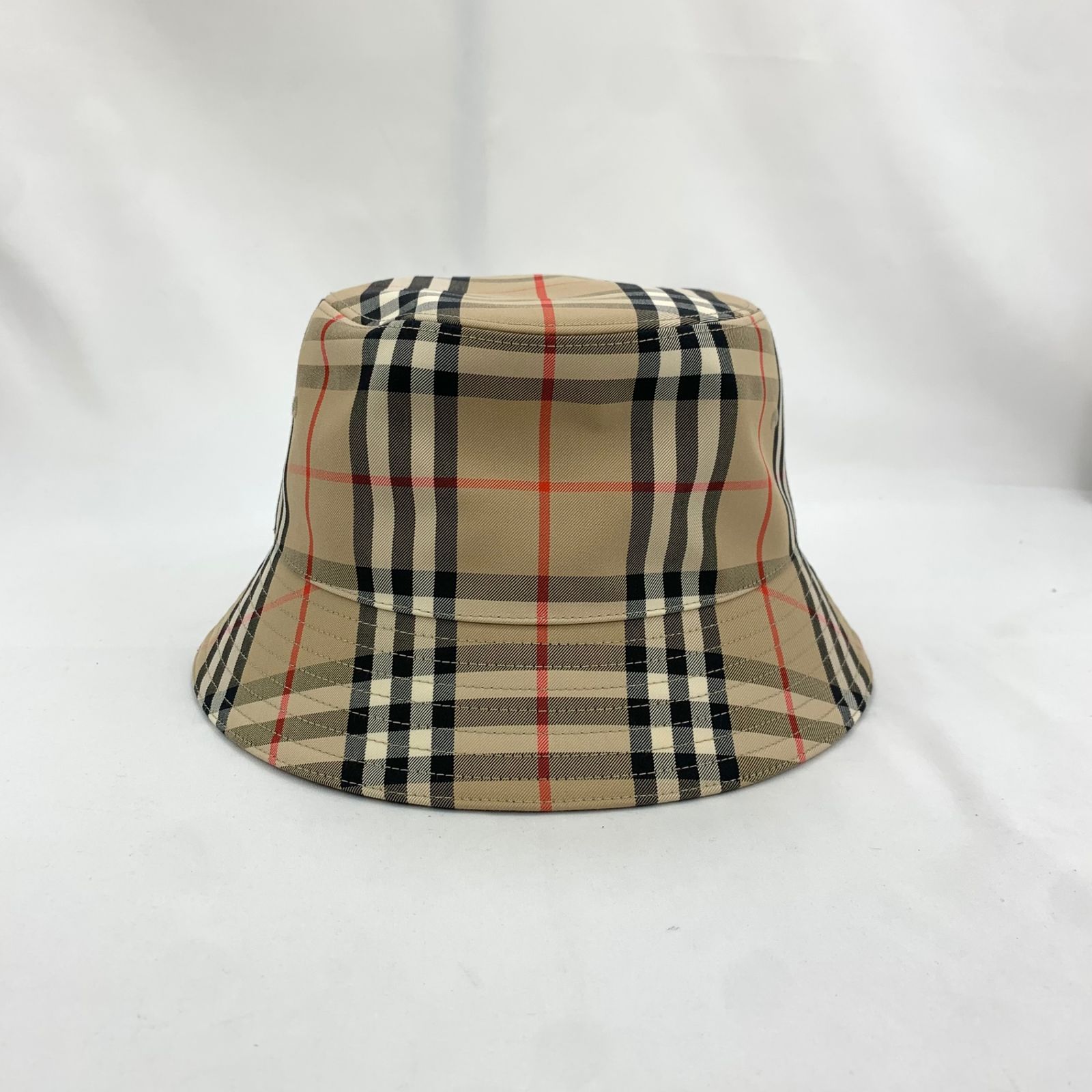 BURBERRY ノバチェック バケットハット 8026927 ベージュ コットン ポリエステル