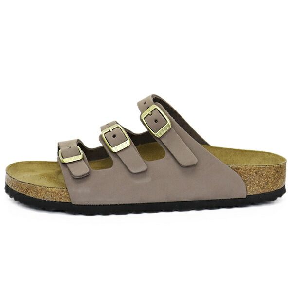 BIRKENSTOCK フロリダ　サンダル　26-27カーキ　レザー　ドイツ製 BIRKENSTOCK (ビルケンシュトック) 1029841 FLORIDA フロリダ