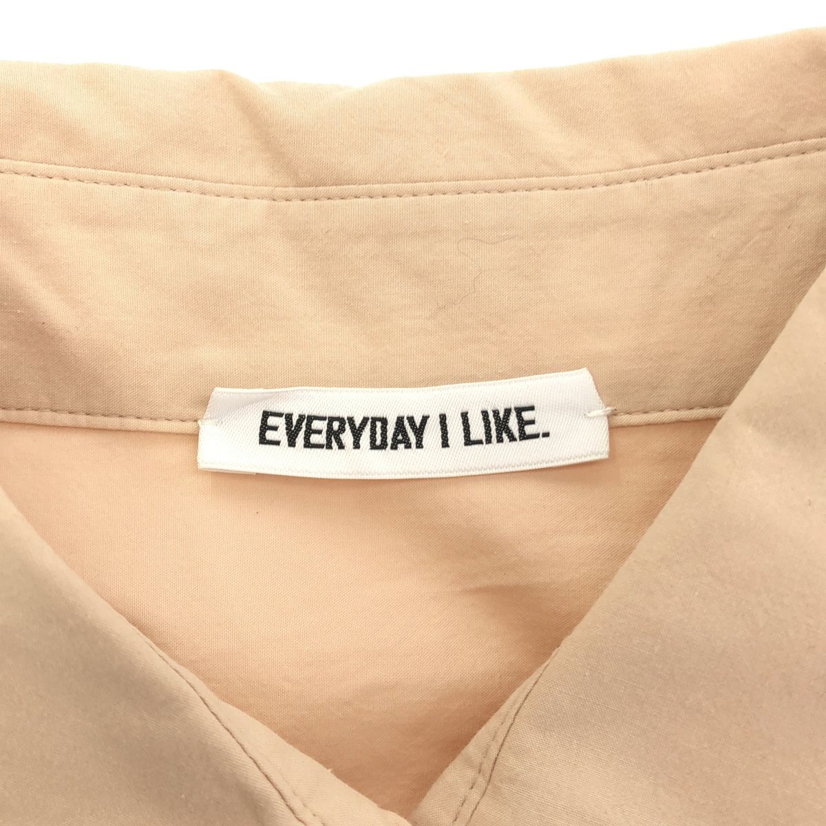 ドゥーズィエムクラス EVERYDAY I LIKE. ワイド ウォッシュシャツ