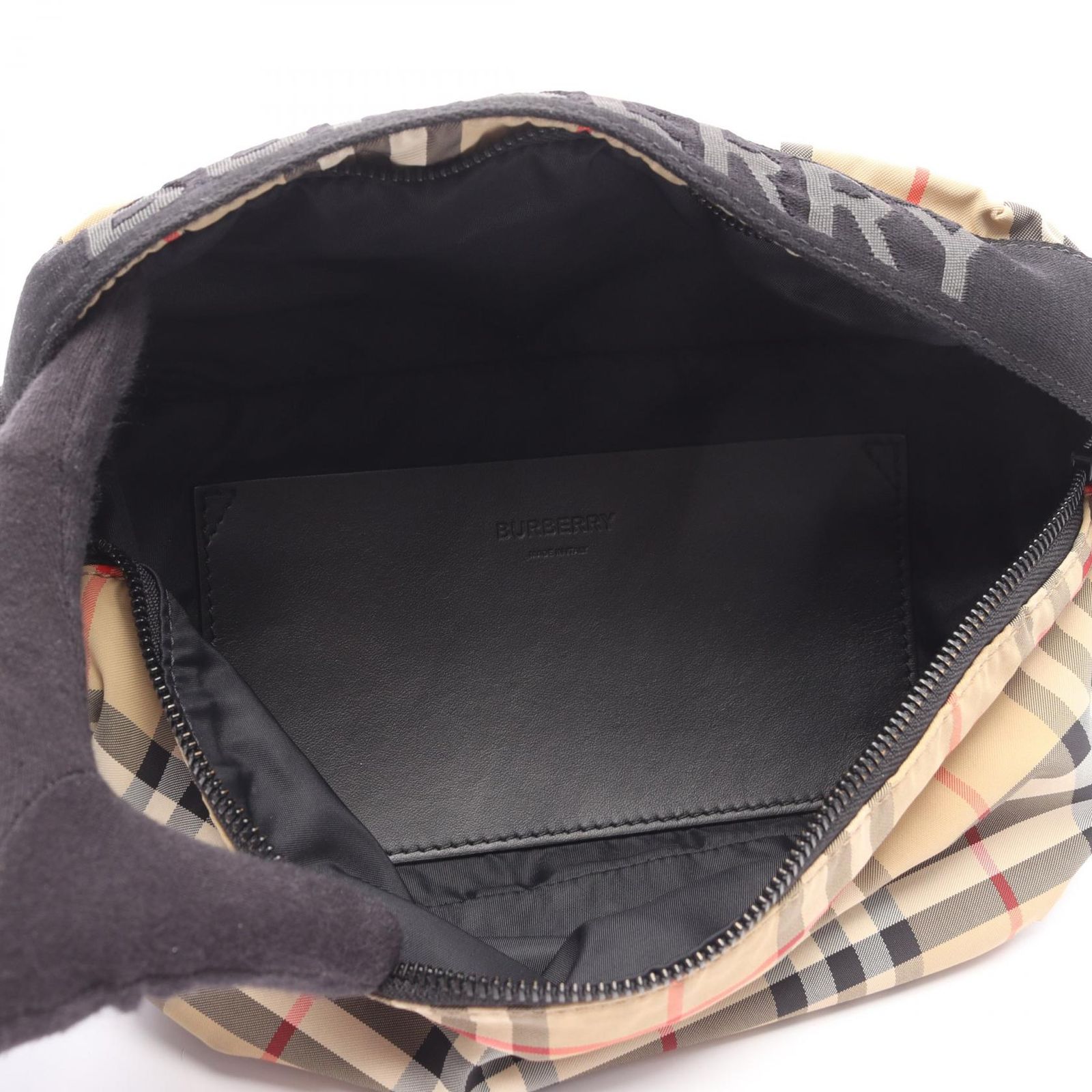 バーバリー BURBERRY ウエストバッグ ノバチェック ベージュ