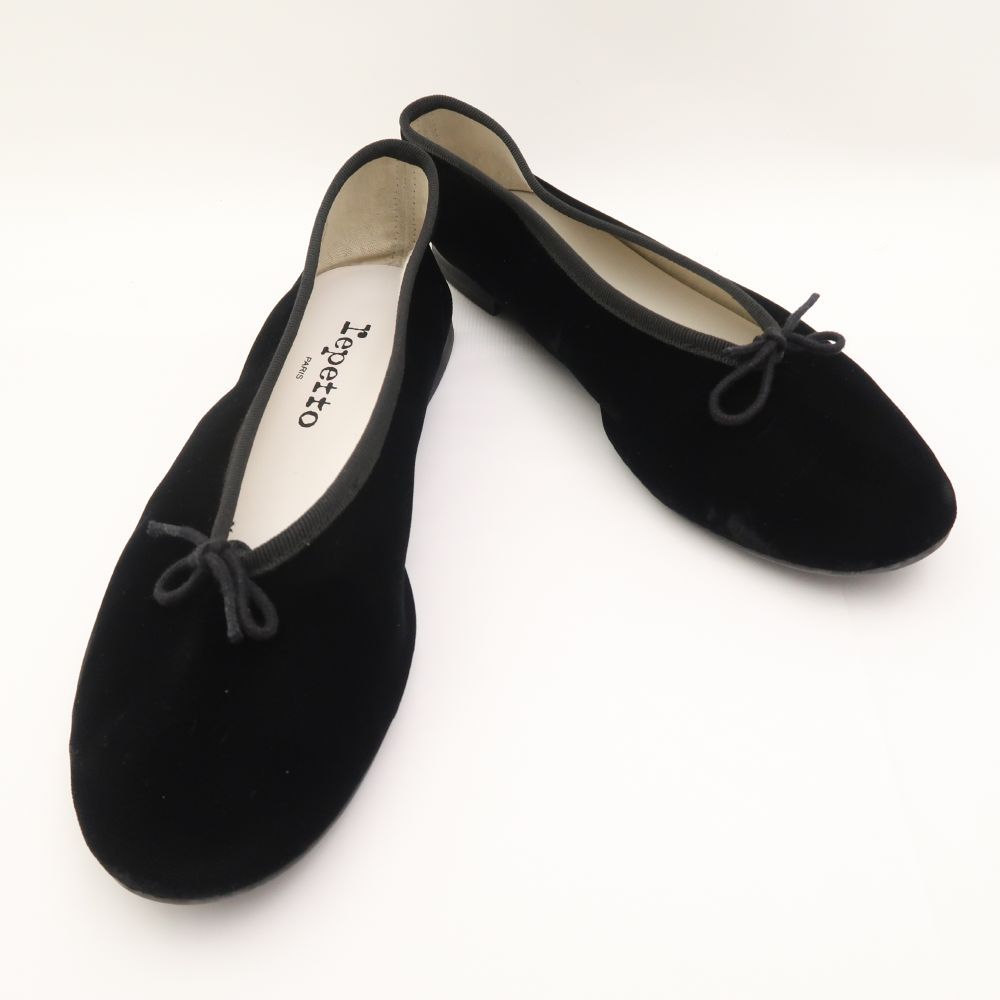 repetto レペット バレエシューズ 36 ベロア フラットシューズ レディース AN1915
