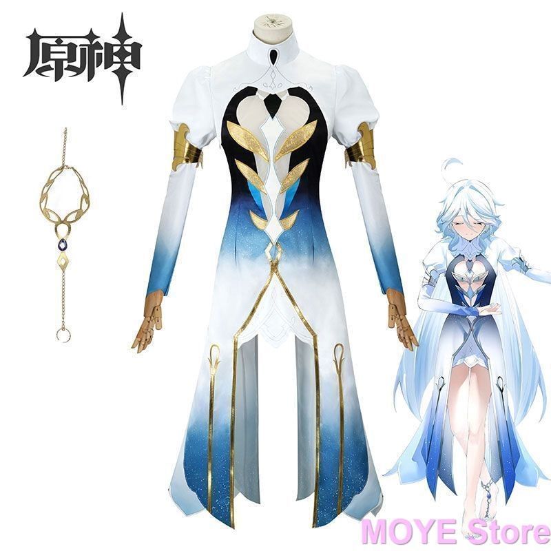 原神 アビスの魔術師 コスプレ衣装 （原神 アビスの魔術師 水