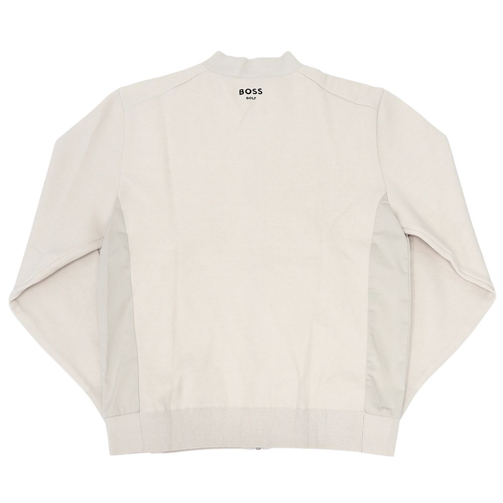 BOSS GOLF ジップアップ ニット サイズ XL Almond Milk ゴルフウエア ヒューゴボス メンズ 5WHB J06298 KCT25