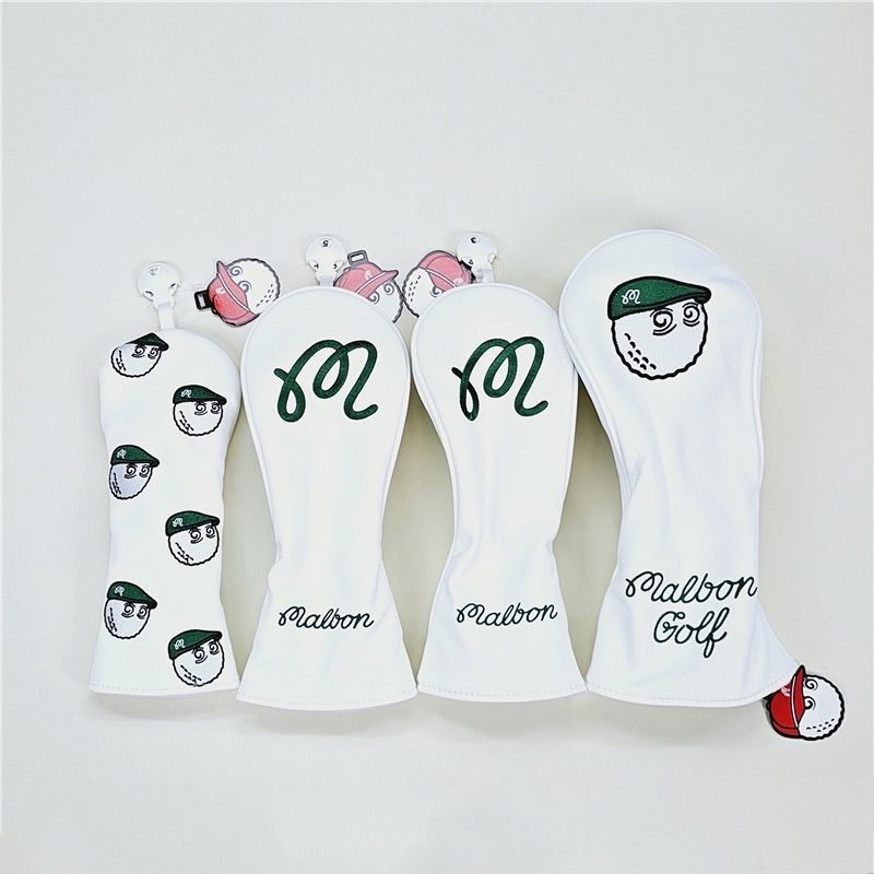 【新製品大人気4点セット】キャディーマルボンゴルフクラブカバークリーミーホワイト 新製品大人気4点セット】キャディーマルボンゴルフクラブカバー