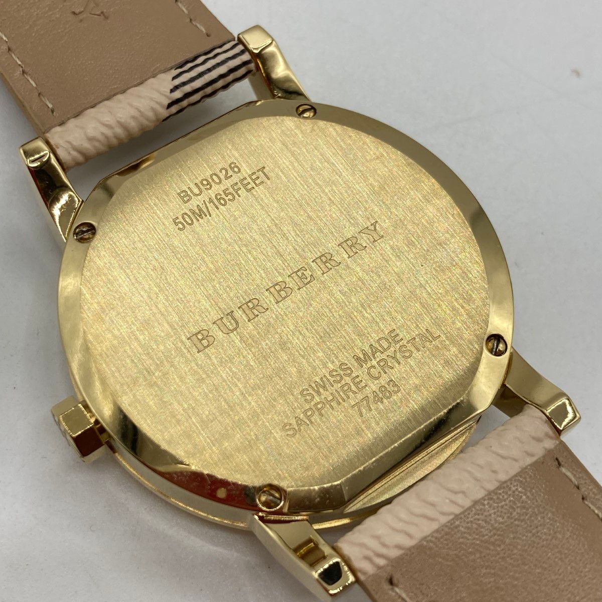 バーバリーの腕時計 ユニセックス ◎◎BURBERRY バーバリー The City