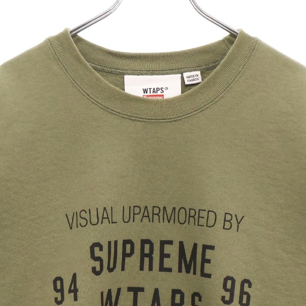 SUPREME (シュプリーム) 21AW ×WTAPS Crewneck ダブルタップス クルー