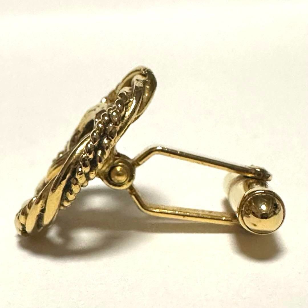 シャネル CHANEL カフスボタン カフスリンク ココマーク GP ゴールド