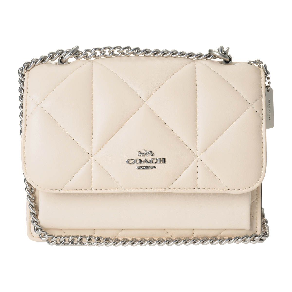 新品 コーチ COACH ショルダーバッグ ダイヤモンド キルティング 