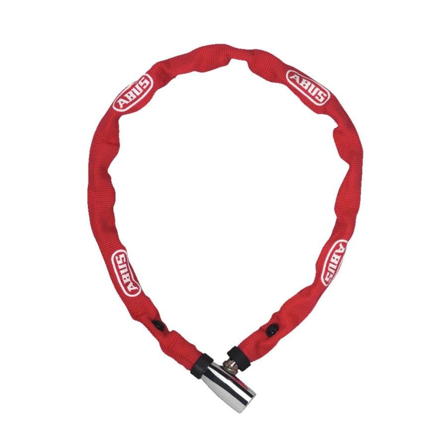 ABUS 折りたたみ式バイクロック 赤 セキュリティ7