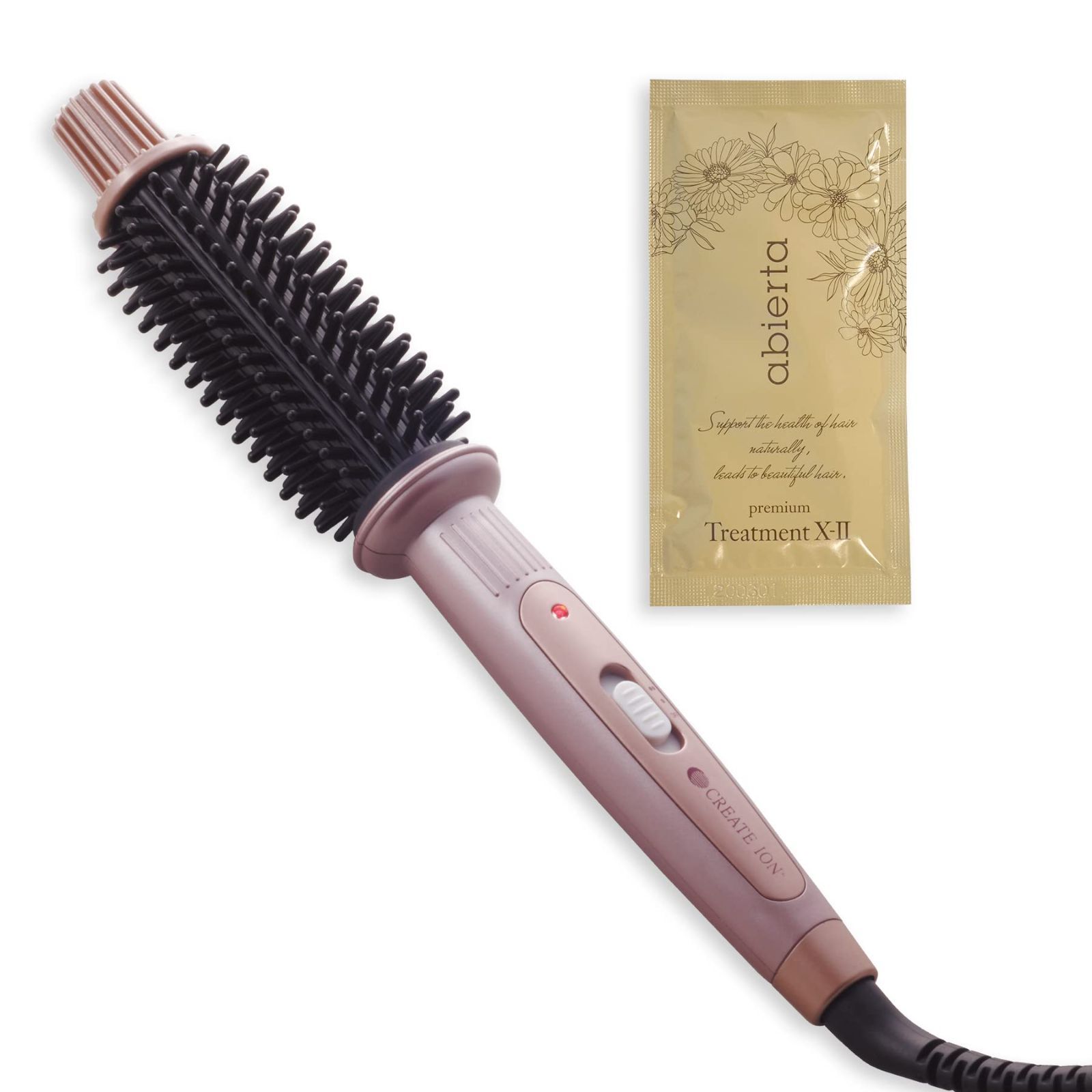 ○ [クレイツ]クレイツイオン ロールブラシアイロン 26mm