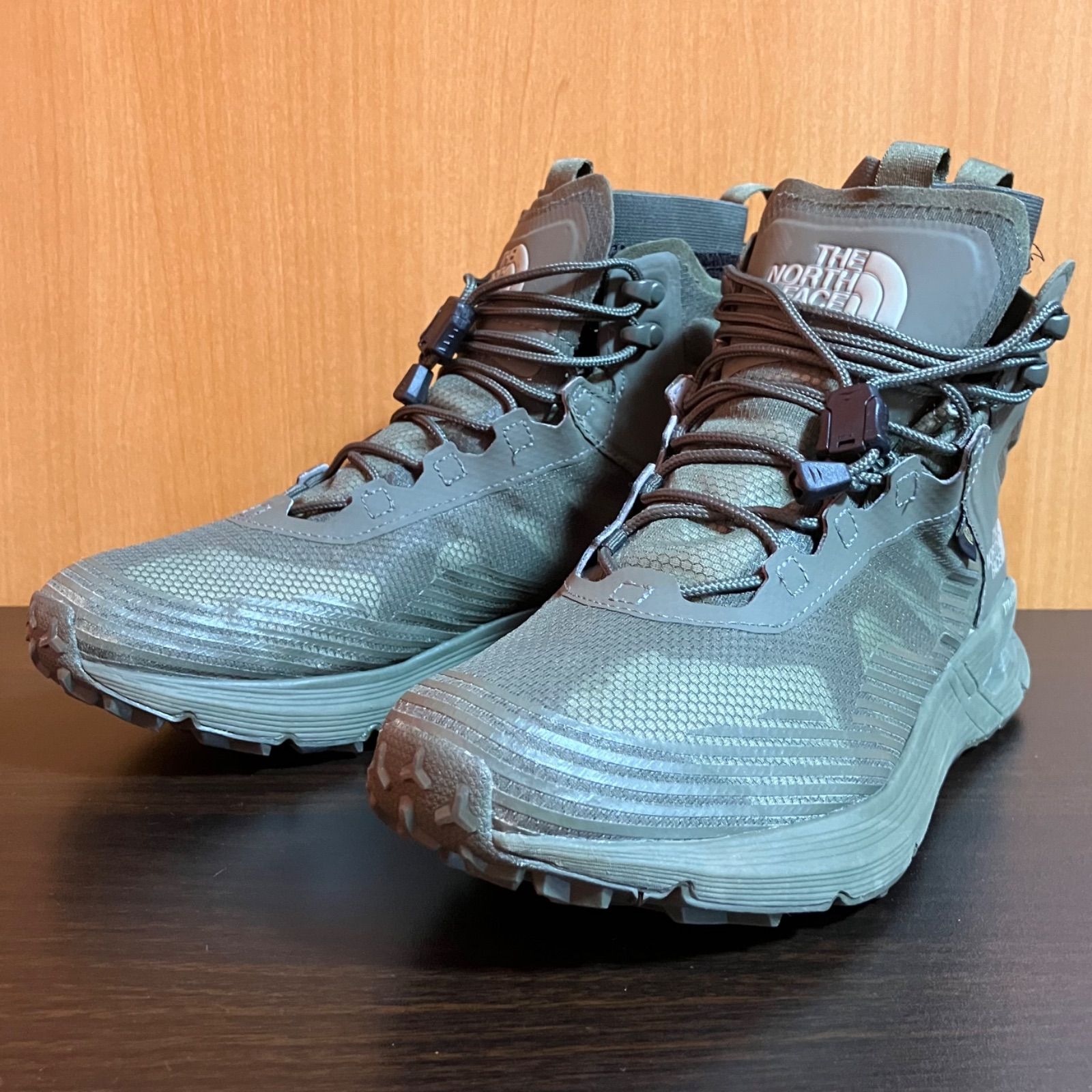 ザ・ノースフェイス Slow Memory Hike Mid GORE-TEX カーキ 26.5cm - メルカリ