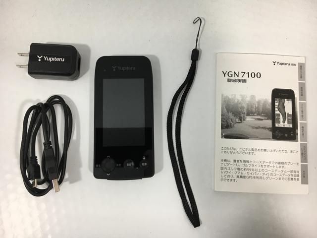 お買い得品！【中古ゴルフ用品】ユピテル ゴルフナビ YGN7100【14日間