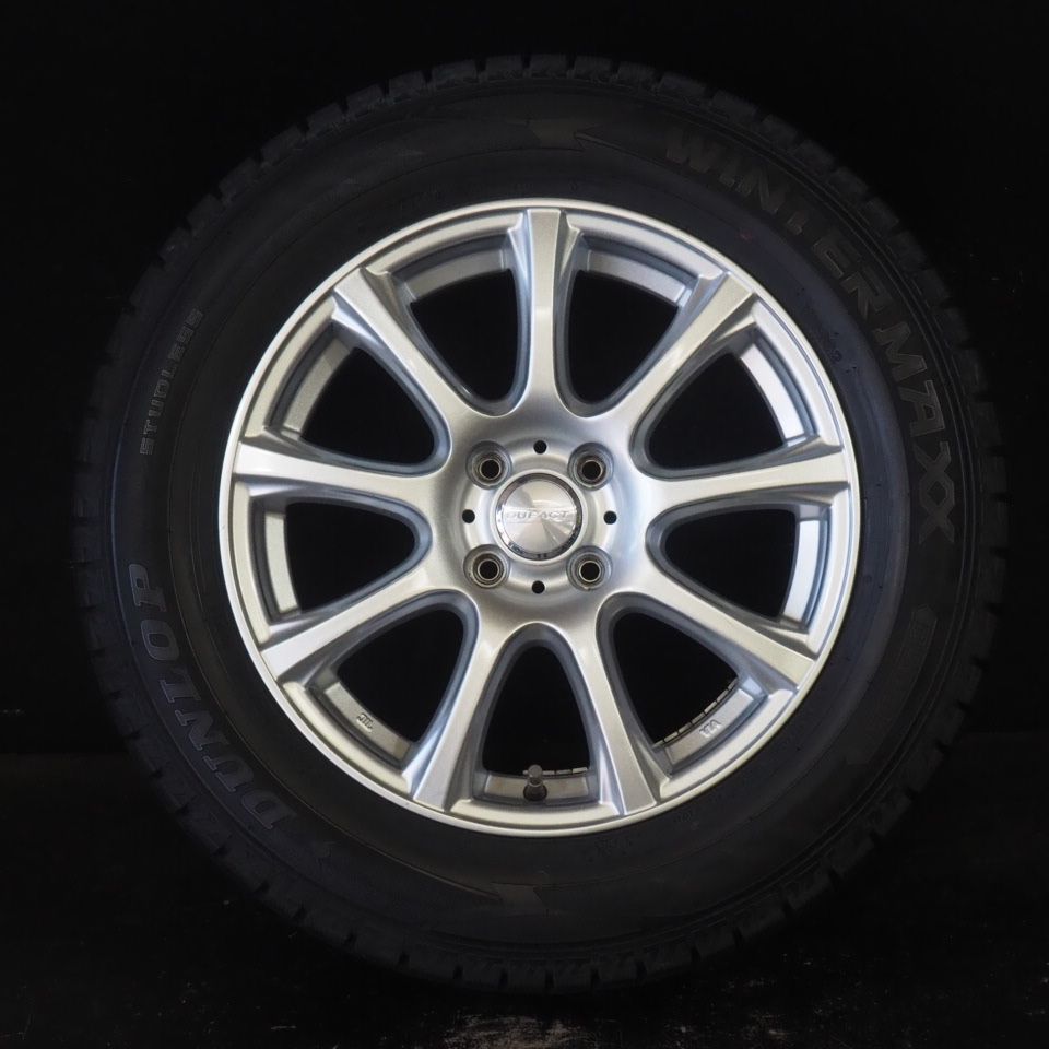 DUNLOP DUFACT デュファクト 社外ホイール 16インチ 4本 6J4HPCD100+42