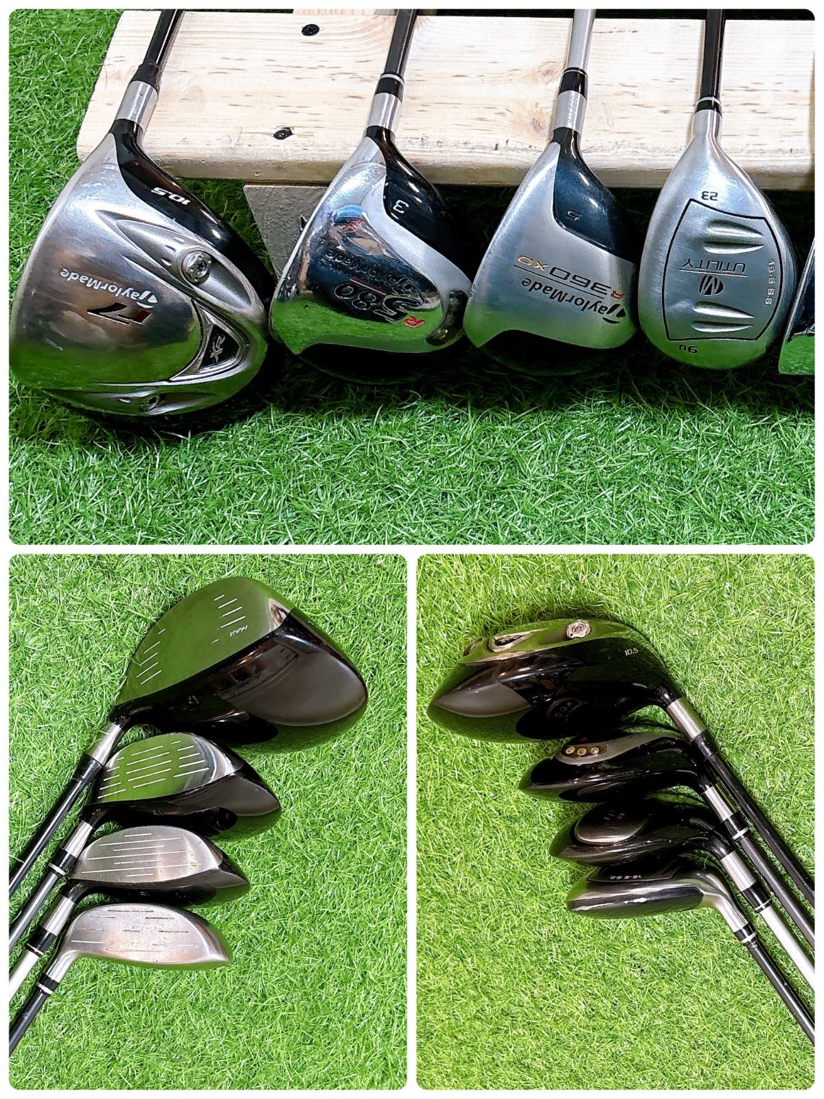 H13.テーラーメイド　初心者オススメ　ゴルフクラブ　メンズセット　右利き Hテーラーメイド 初心者オススメ ゴルフクラブ メンズセット 右利き 13