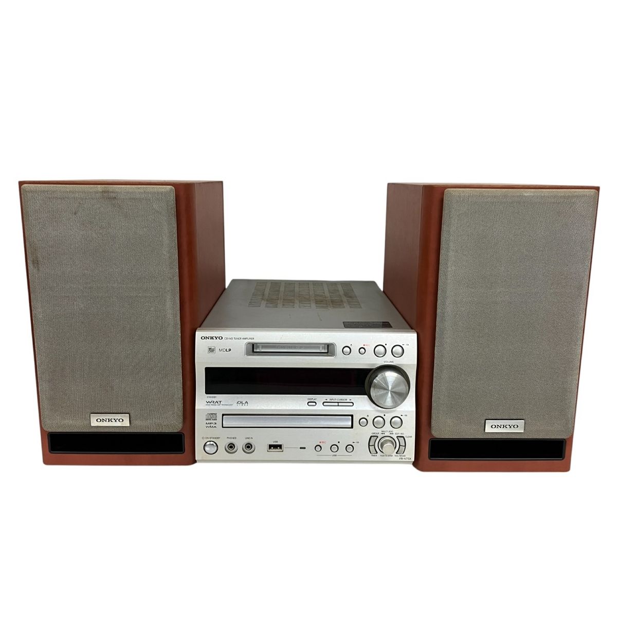ONKYO コンポシステム FR-N7SX + D-N7SX スピーカーセット MD CD