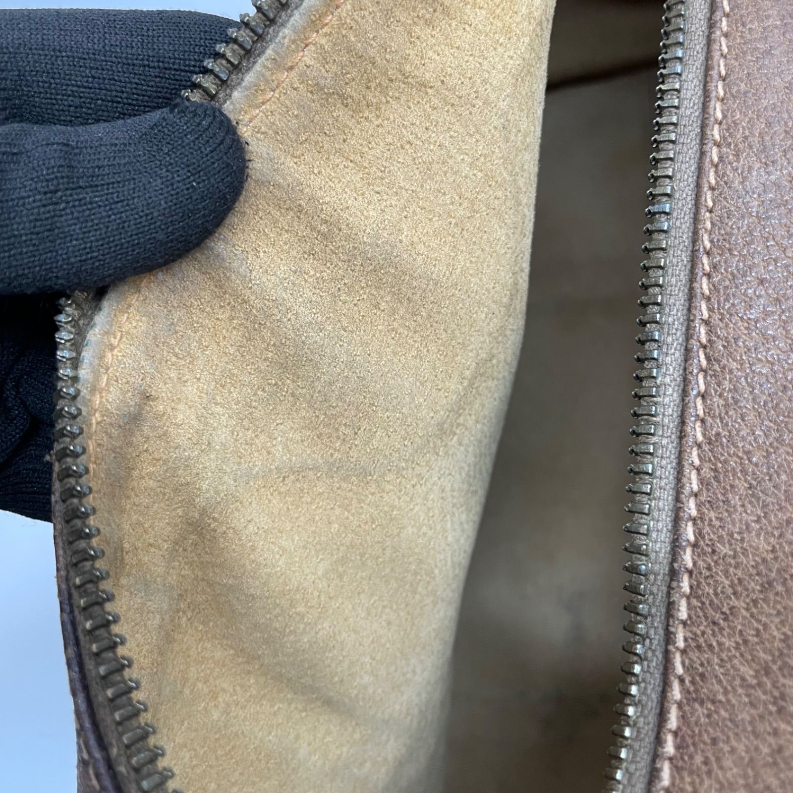 Gucci ハンドバッグ GGスプリーム PVCレザー ブラウン オールドグッチ 