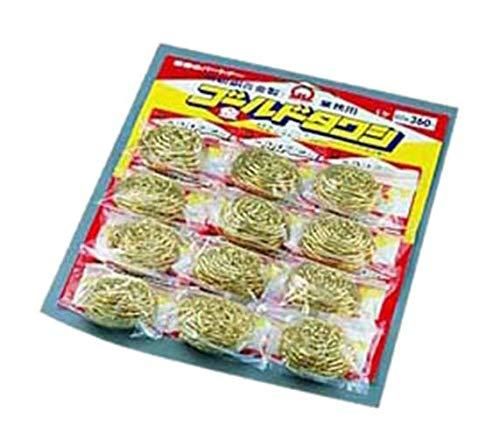 3営業日で発送 遠藤商事 ＳＡ真鍮ゴールドタワシ １２個台紙付 ６０ｇ JTW05060