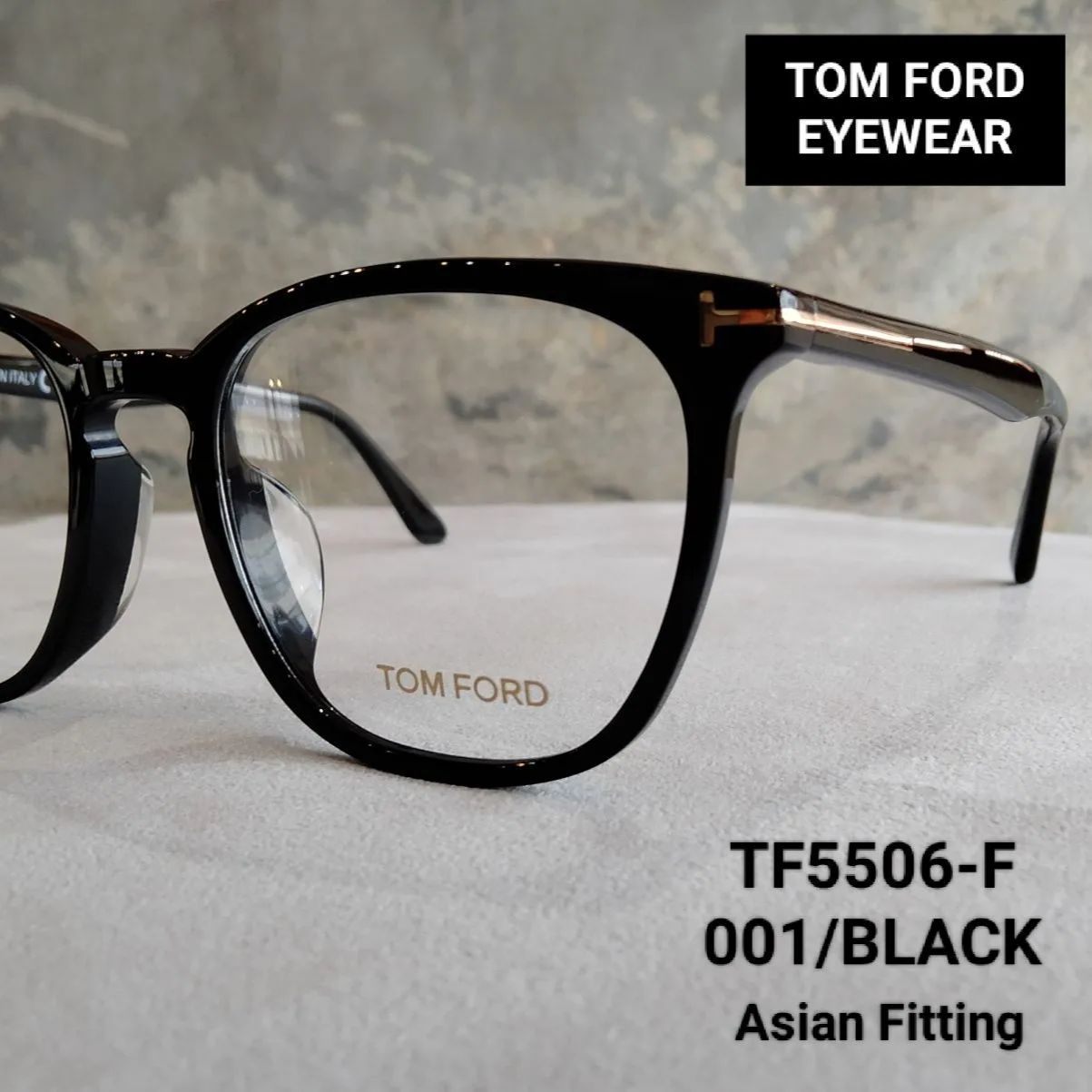 トムフォード TF5506 TOMFORD 黒縁 メガネ サングラスメンズ