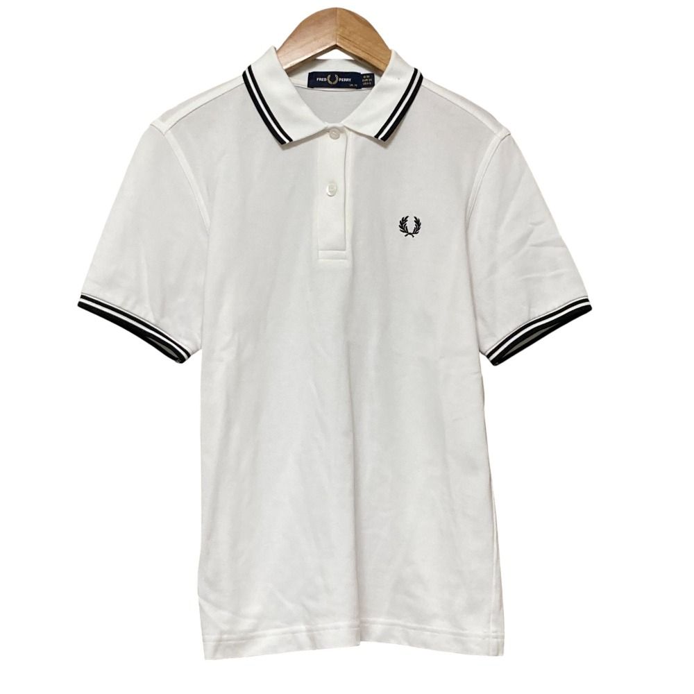【未使用タグ付】フレッドペリー　ポロシャツ　G3600　刺繍ロゴ　レディース　M 楽天市場】FRED PERRY/フレッドペリー TWIN TIPPED FRED PERRY